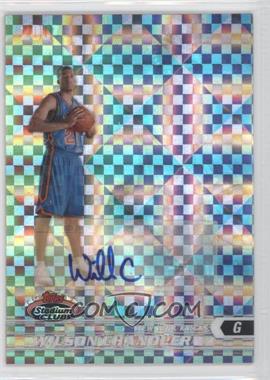 2007-08 Topps Stadium Club - [Base] - X-Fractor Rookie Autographs #123 - Wilson Chandler