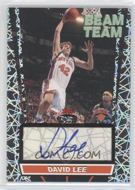 2007-08 Topps Stadium Club - Beam Team - Autographs #BTA-DL - David Lee