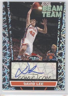 2007-08 Topps Stadium Club - Beam Team - Autographs #BTA-DL - David Lee