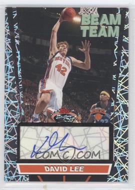 2007-08 Topps Stadium Club - Beam Team - Autographs #BTA-DL - David Lee