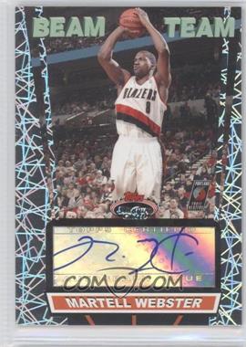 2007-08 Topps Stadium Club - Beam Team - Autographs #BTA-MWE - Martell Webster