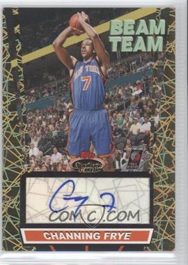 2007-08 Topps Stadium Club - Beam Team - Gold Autographs #BTA-CF - Channing Frye /25