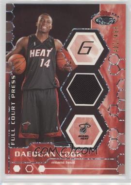 2007-08 Topps Stadium Club - Full Court Press Relics #FCPR-DC - Daequan Cook /499