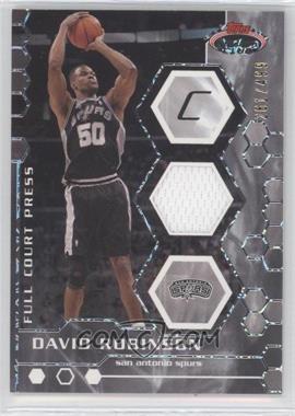 2007-08 Topps Stadium Club - Full Court Press Relics #FCPR-DR - David Robinson /499