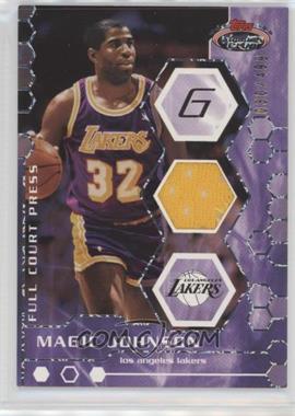 2007-08 Topps Stadium Club - Full Court Press Relics #FCPR-MJ - Magic Johnson /499