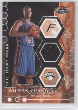 2007-08 Topps Stadium Club - Full Court Press Relics #FCPR-WC - Wilson Chandler /499