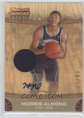 2007-08 Topps Trademark Moves - [Base] - Orange Relics Ink In the Paint #88 - Rookie - Morris Almond /50