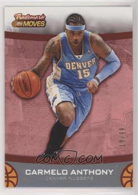 2007-08 Topps Trademark Moves - [Base] - Red #15 - Carmelo Anthony /99