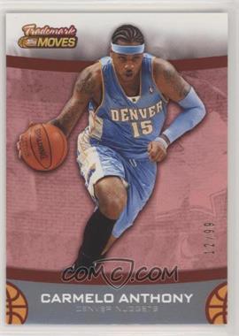 2007-08 Topps Trademark Moves - [Base] - Red #15 - Carmelo Anthony /99