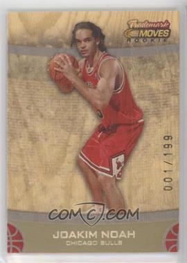 2007-08 Topps Trademark Moves - [Base] - Wood Hardwood #56 - Rookie - Joakim Noah /199