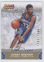 Rookie - Corey Brewer #/1,999