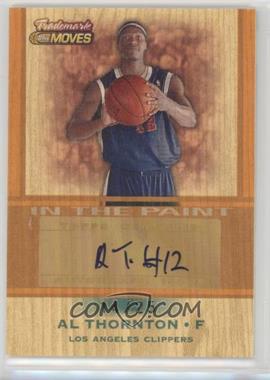 2007-08 Topps Trademark Moves - Trademark Ink - Orange In the Paint #TI-AT - Al Thornton /25