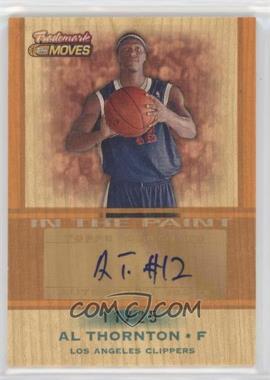 2007-08 Topps Trademark Moves - Trademark Ink - Orange In the Paint #TI-AT - Al Thornton /25