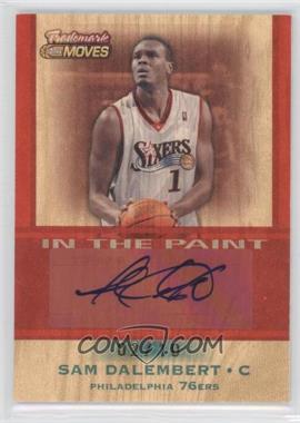 2007-08 Topps Trademark Moves - Trademark Ink - Red In the Paint #TI-SD - Samuel Dalembert /10