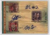 Al Thornton, Javaris Crittenton, Corey Maggette #/10