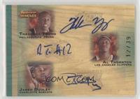 Thaddeus Young, Al Thornton, Jared Dudley #/39