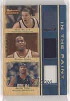 Mike Miller, Damon Jones, Jason Terry [EX to NM] #/25