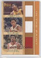 Andrew Bynum, Danny Granger, Luther Head #/99
