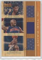 Corey Brewer, Rodney Stuckey, Nick Young #/99