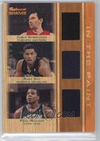 Jorge Garbajosa, Rudy Gay, Paul Millsap #/99