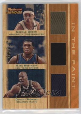 2007-08 Topps Trademark Moves - Triple Trademark Relics - Orange In the Paint #TTR-GRH - Gerald Green, Nate Robinson, Dwight Howard /99