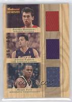 Andrea Bargnani, Jordan Farmar, Randy Foye #/199