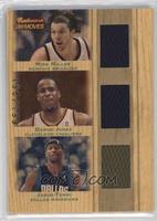 Mike Miller, Damon Jones, Jason Terry #/199