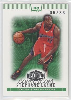 2007-08 Topps Triple Threads - [Base] - Emerald #130 - Stephane Lasme /33