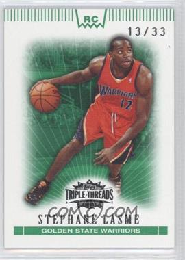 2007-08 Topps Triple Threads - [Base] - Emerald #130 - Stephane Lasme /33