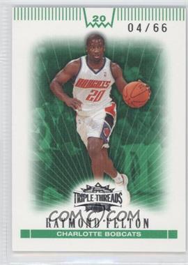 2007-08 Topps Triple Threads - [Base] - Emerald #14 - Raymond Felton /66