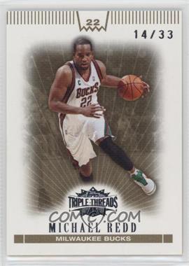 2007-08 Topps Triple Threads - [Base] - Gold #2 - Michael Redd /33