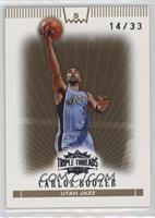 Carlos Boozer #/33