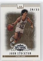 John Stockton #/33