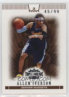 Allen Iverson #/99