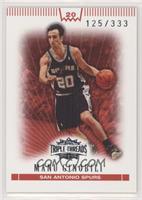 Manu Ginobili #/333