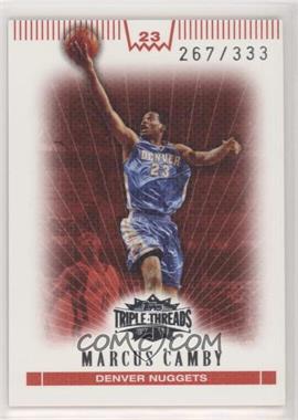 2007-08 Topps Triple Threads - [Base] #63 - Marcus Camby /333