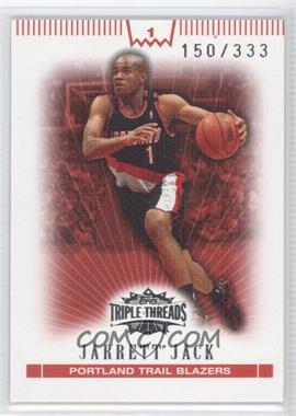 2007-08 Topps Triple Threads - [Base] #82 - Jarrett Jack /333