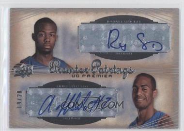 2007-08 UD Premier - Premier Pairings #PP-AS - Rodney Stuckey, Arron Afflalo /20