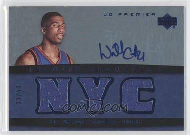 2007-08 UD Premier - Premier Remnants 3 - Autographs #PR1-WC - Wilson Chandler /50