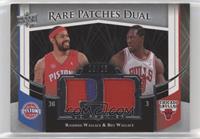 Rasheed Wallace, Ben Wallace #/25