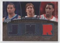 Deron Williams, Dirk Nowitzki, Tracy McGrady [EX to NM] #/99