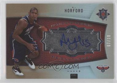 2007-08 Ultimate Collection - [Base] - Foil #123 - Ultimate Rookie Signatures - Al Horford /10 [Noted]