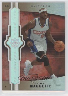 2007-08 Ultimate Collection - [Base] - Foil #58 - Corey Maggette /10