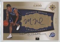 Ultimate Rookie Signatures - Morris Almond #/50