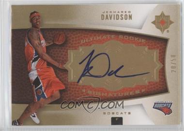 2007-08 Ultimate Collection - [Base] - Gold #112 - Ultimate Rookie Signatures - Jermareo Davidson /50
