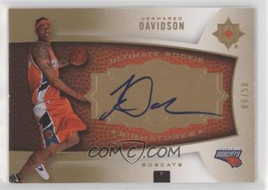 2007-08 Ultimate Collection - [Base] - Gold #112 - Ultimate Rookie Signatures - Jermareo Davidson /50