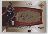 Ultimate Rookie Signatures - Acie Law IV #/50