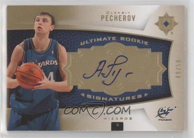 2007-08 Ultimate Collection - [Base] - Gold #130 - Ultimate Rookie Signatures - Oleksiy Pecherov /50