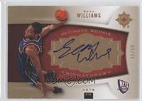 Ultimate Rookie Signatures - Sean Williams #/50