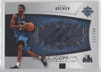 Ultimate Rookie Signatures - Corey Brewer [Noted] #/150